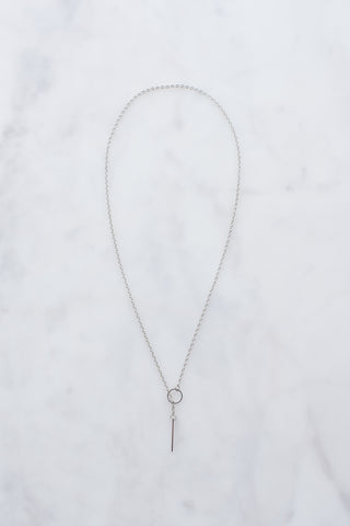 Silver Threader Necklace